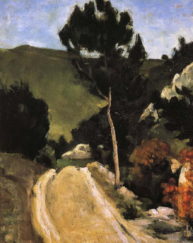 road Provence, Paul Cezanne